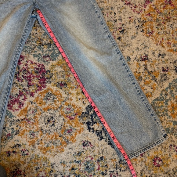 Cuidado Con El Perro Women’s Light Wash Straight Denim Jeans 100% Cotton Size 4 - Picture 14 of 15